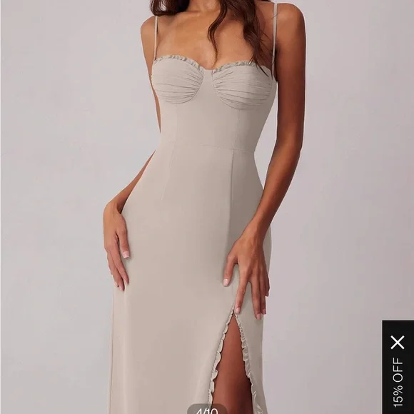 3 quarter length bridesmaid dresses Ever-Pretty Lantern 3/4 Sleeve Split Tulle Maxi Bridesmaid Dress